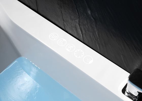 1700mm Hottub With Waterfall Neck Massage