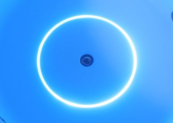 Bathtub With 1350mm Circle Waterfall Bt Music Led Light