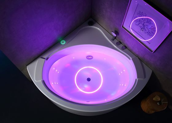 Outdoor Spa With 1550mm Circle Waterfall Massage