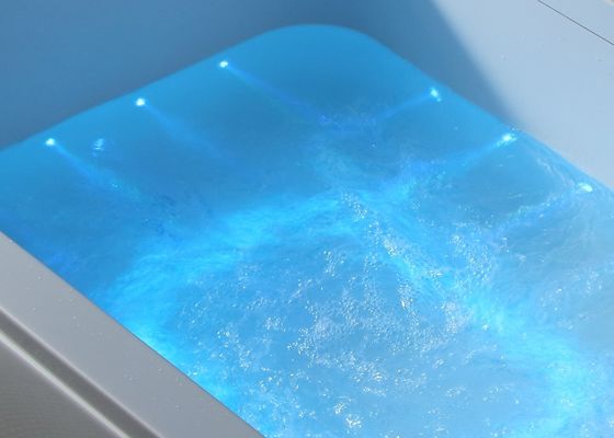 Massage Bathtub With Double Waterfall For  2 Person