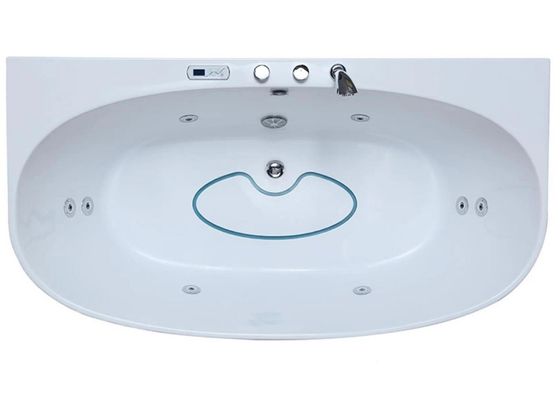 Outdoor Spa Massage Bathtub With One Piece Led Bottom Light 