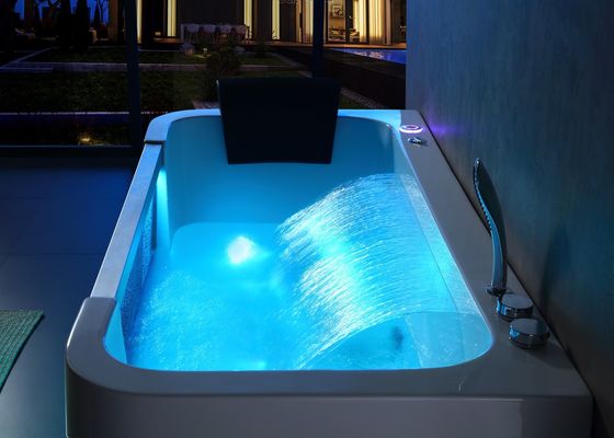 Spa Massage Bathtub With Front Led Glass