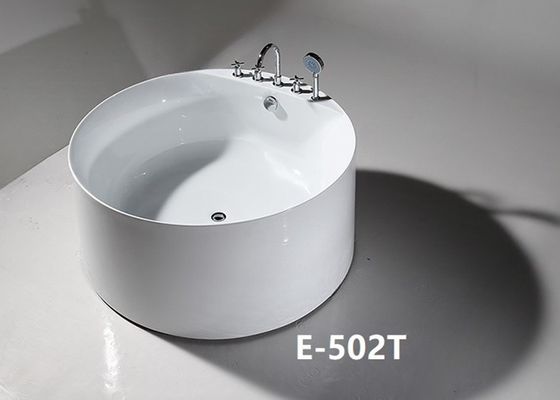 Diameter 1300mm Circle Hot Tub With Slim Edge