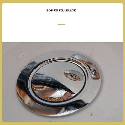 Diameter 1300mm Circle Hot Tub With Slim Edge