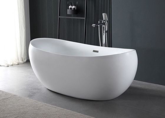 1700mm Egg Bathtub With Slim Edge