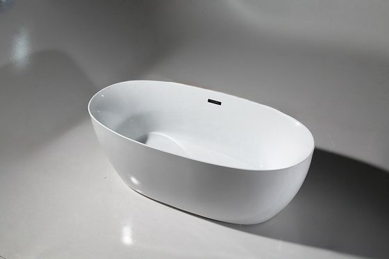 1500mm Egg Shape Bathtub With Slim Edge 