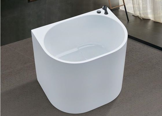 800mm Mini Bathtub With Slim Edge Against The Wall