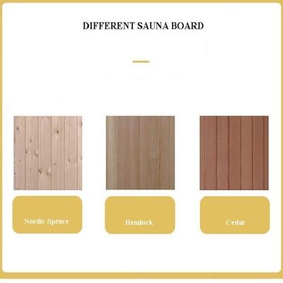Infrared Sauna Room With Shower Door Accepted By Customization