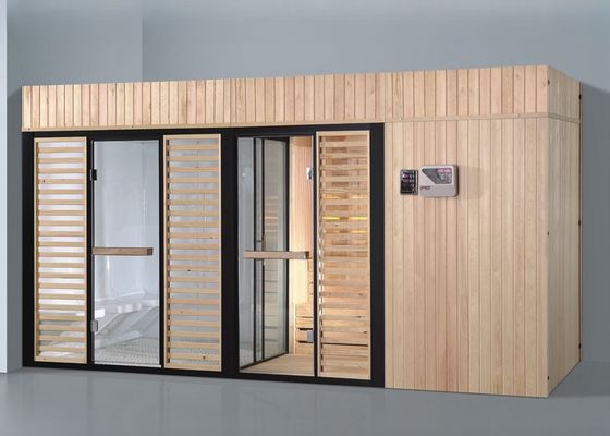 Sauna Combined Steam Room For Hotel Use With Customization