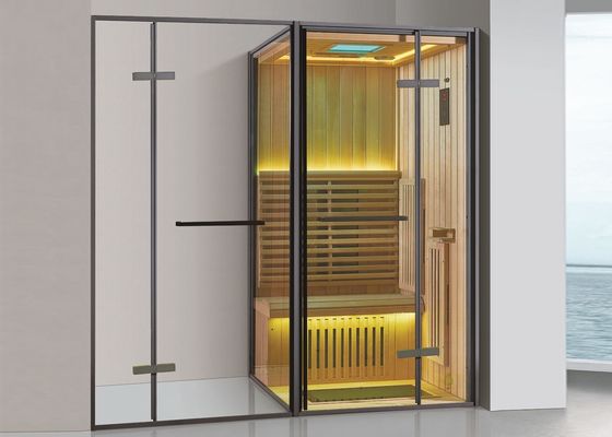 Infrared Sauna Room With Shower Door Accepted By Customization